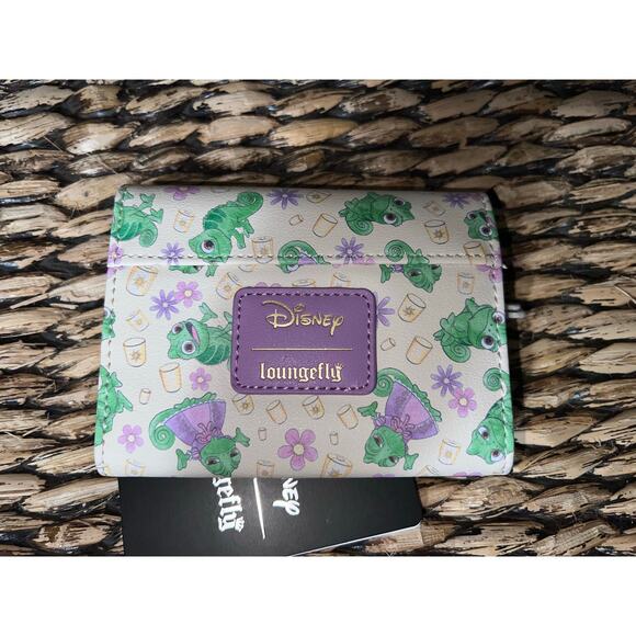 Loungefly Disney Tangled Pascal Mini Backpack Wallet - Picture 9 of 10